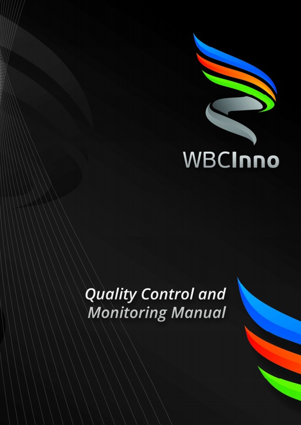 Quality Control and Monitoring Manual