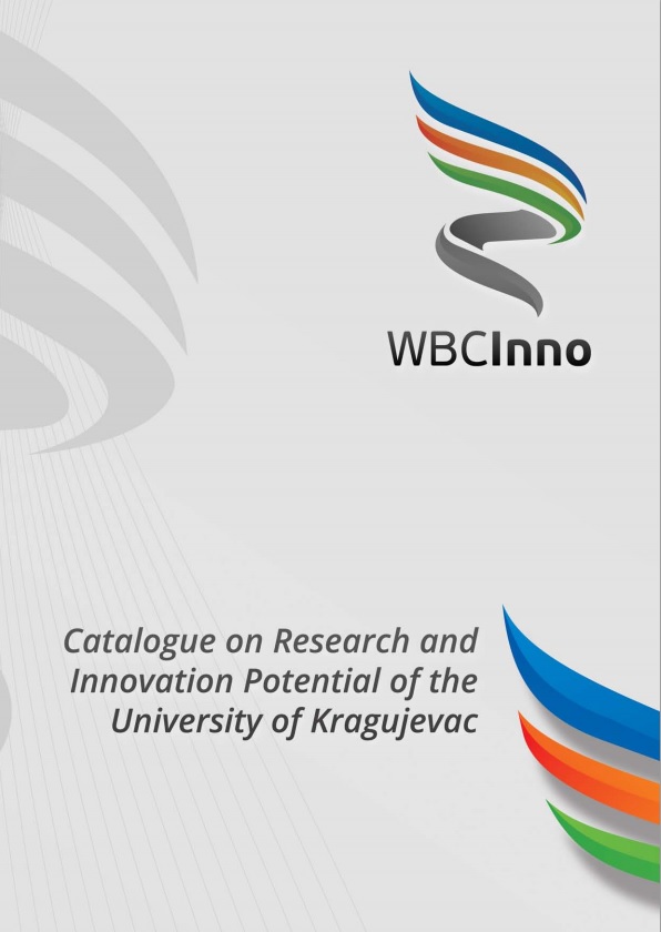 Catalogue on Research and Innovation potential of the University of Kragujevac