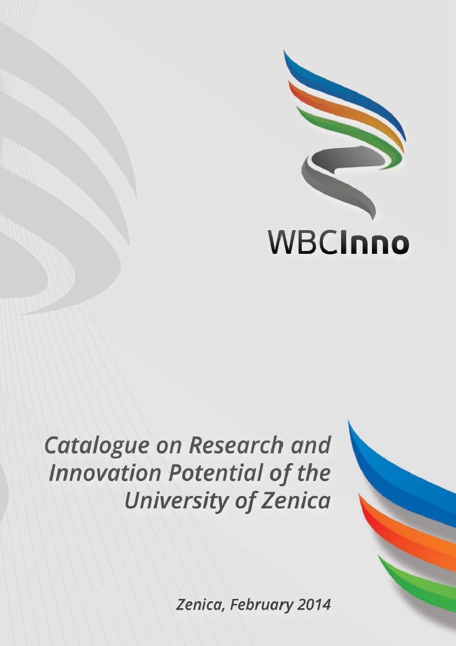 Catalogue on Research and Innovation Potential of the University of Zenica