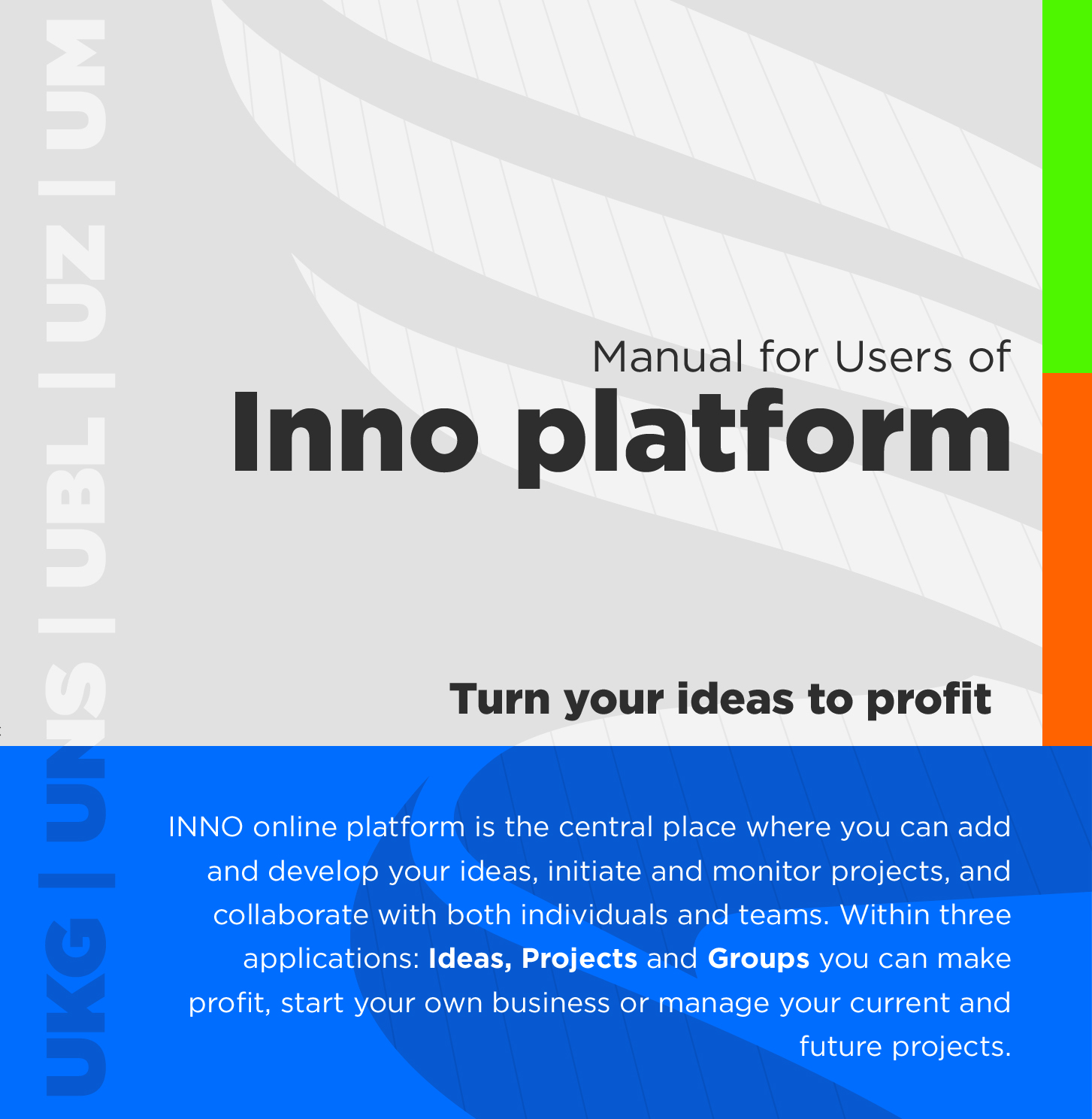 USER MANUAL FOR INNO PLATFORM - ENG